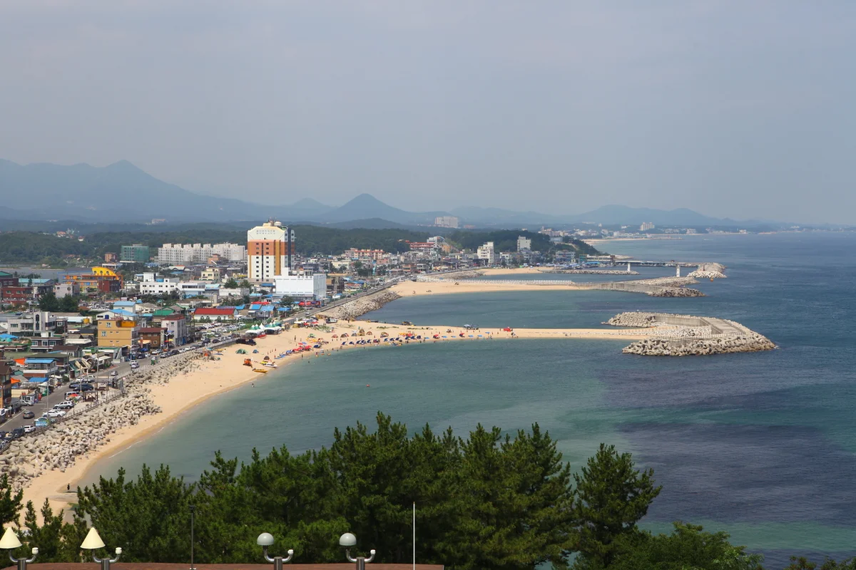 속초 해수욕장 - 강원도여행 여행
